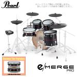 Pearl パール e/MERGE PRO EMPC925SP/C カスタムフィニッシュ #368 Black Silver Burst