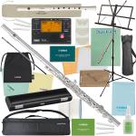 Pearl Flute パールフルート PF-505E フルート Eメカニズム 銀メッキ PF505E セットB　以下対応不可 北海道 沖縄 離島 代引き