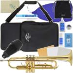 J Michael Jマイケル 3年保証 TR-380 トランペット ラッカー 管楽器 B♭ Trumpe セットH 以下対応不可 北海道 沖縄 離島 代引き 同梱