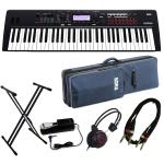 KORG コルグ KROSS2-61-DB ライブセット 専用ケース 61鍵盤 シンセサイザー バッテリー駆動 ダークブルー