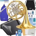 YAMAHA ヤマハ 5年保証対象 YHR-567 フレンチホルン フルダブル 一体式 French horn セットD　以下は対応不可 北海道 沖縄 離島 代引き