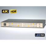 IMAGENICS イメージニクス US-84HRS ◆ 4K 8x4 HDMI SELECTOR & SYNCHRONIZER