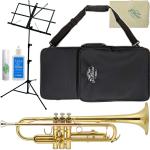 J Michael Jマイケル 3年保証 TR-380 トランペット ラッカー 管楽器 B♭ Trumpe セットI　以下対応不可 北海道 沖縄 離島 代引き 同梱