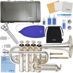 YAMAHA ヤマハ 5年保証サービス対象 YTR-6810S ピッコロトランペット 銀メッキ セットD　以下対応不可 北海道 沖縄 離島 代引き