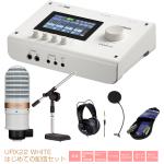 YAMAHA ヤマハ URX22 W はじめての配信セット オーディオインターフェイス 配信 DAW DTM ホワイト