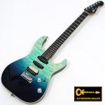 Charvel シャーベル Pro-Mod Plus Dinky DK24 HSS 2PT EB QM Blue Curaçao ディンキー エレキギター プロモッド・プラス