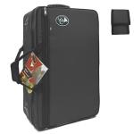 Marcus Bonna マーカスボナ MB02TPFH BK トリプル ケース トランペット 2本 フリューゲルホルン ブラック ナイロン 3本　以下対応不可 北海道 沖縄 離島 代引き