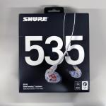 SHURE シュア ［在庫1点限り］ SE535-CL アウトレット 高遮音性イヤホン SE535-CL-A クリアー 【国内正規品】