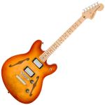 SQUIER スクワイヤー Affinity Starcaster Deluxe Sienna Sunburst   スターキャスター セミアコ エレキギター  【LMT】