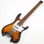 Ibanez アイバニーズ Q54WQM DEL ヘッドレスギター SPOT生産モデル  Dragon Eye Burst Low Gloss