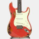 Xotic エキゾチック XSC-1 Fiesta Red Over 3-Tone Burst Heavy Aged オーダー・モデル  Made in USA ギター ヘビー・エイジド