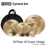 Pearl パール 即納可能 BRDBRD”CymbalCymbalSet BRD-1 20"Ride 16”Crash 14Hats w/Case