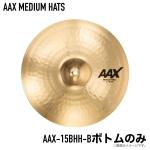 SABIAN セイビアン AAX MEDIUM HATS AAX-15BHH-B Bottom ボトムのみ