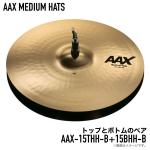 SABIAN セイビアン AAX MEDIUM HATS AAX-15HH-B ペア トップとボトムのセット