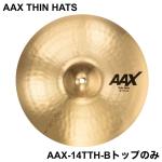 SABIAN セイビアン AAX THIN HATS AAX-14TTH-B Top トップのみ