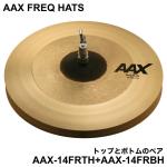 SABIAN セイビアン AAX FREQ HATS AAX-14FRTH-B + AAX-14FRBH Top Bottom トップとボトムのペア