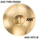 SABIAN セイビアン AAX THIN CRASH AAX-16TC-B