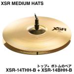 SABIAN セイビアン XSR MEDIUM HATS XSR-14BHH-B + XSR-14THH-B トップとボトムのペア