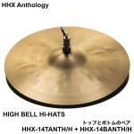 SABIAN セイビアン HHX Anthology HHX-14TANTH/H + HHX-14BANTH/H トップとボトムのペア ハイベル