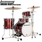 LUDWIG ラディック ブレイクビーツ LC2794 Red Sparkle BREAK BEATS ドラムセット 小口径 持ち運び ストリート