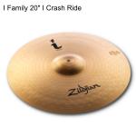 Zildjian ジルジャン I Family 20" I Crash Ride
