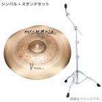 Istanbul Agop イスタンブール アゴップ Traditional TRASH HIT 16" トラディショナルトラッシュヒット TAMA HC43BWN スタンド