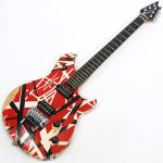 EVH イーブイエイチ Limited Edition Wolfgang Special Striped Series / Red, Black, and White, Aged 
