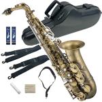 Antigua  アンティグア 35TH A.SAX AQ セオワニ コラボマウスピース アルトサックス アンティークフィニッシュ ヴィンテージ風 艶なし 以下対応不可 北海道 沖縄 離島 代引き