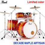 Pearl パール 即納可能 DECADE MAPLE ARTISAN ディケイドメイプル DMPA825S/C-2CSN #870 厳選された美しいパイン材が魅力的な限定カラー
