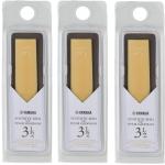 YAMAHA ヤマハ TSR35 テナーサックス リード 3.5 3枚 セット シンセティックリード 樹脂製 プラスチック系 Tenor sax reed 3-1/2 以下対応不可 北海道 沖縄 離島 代引き