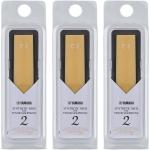 YAMAHA ヤマハ TSR20 テナーサックス リード 2.0 3枚 セット シンセティックリード 3番 樹脂製 割れにくい プラスチック系　以下対応不可 北海道 沖縄 離島 代引き