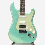 Fender Custom Shop Custom Deluxe Relic HB S-1 Stratocaster Seaform Green Sparkle