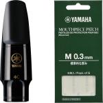 YAMAHA ヤマハ AS-4C アルトサックス マウスピース 4C Alto saxophone mouthpiece マウスピースパッチ MPPA3M3 セットM　以下対応不可 北海道 沖縄 離島 代引き