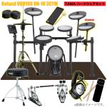 Roland ローランド VQD106 VH-10 3シンバル TAMA  ツインペダル VMH-D1