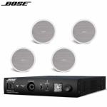 BOSE ボーズ FS4CEW 2ペア (4台) & Veritas 250BL ◆ 天井埋込スピーカー＆パワーアンプセット