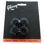 Gibson ( ギブソン ) PRSK-010: Speed Knobs - Black 4/Pkg