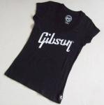 Gibson ギブソン V Neck T-Shirt【ロゴ入りVネックTシャツ/サイズS・L】 