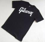Gibson ( ギブソン ) Logo Shirt【ロゴ入りTシャツ】 Ｓサイズ：GA-BLKTSM　Ｍサイズ：GA-BLKTMD