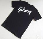Gibson ギブソン Logo Shirt【ロゴ入りTシャツ】 Ｓサイズ：GA-BLKTSM　Ｍサイズ：GA-BLKTMD