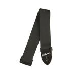 Gibson ( ギブソン ) ASGSB-10: Regular style 2" Safety Strap - Jet Black 