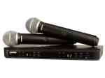 SHURE シュア BLX288/PG58  デュアルチャンネル ハンドヘルド型 ワイヤレスシステム  BLX288J/PG58-JB