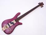 Warwick ( ワーウィック ) Custom Shop Streamer Stage I 4st Custom Purple Heart-Maple / Natural Oil Finish