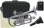 J Michael Jマイケル 3年保証 CT-470S コルネット 銀メッキ ショート シルバー ミュート サイレントブラス SB7J セット　以下は対応不可 北海道 沖縄 離島 同梱 代引き