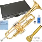 YAMAHA ヤマハ YTR-2330 トランペット 正規品 ゴールド 管楽器 B♭Trumpets YTR-2330-01 BACH マウスピース セット K　北海道 沖縄 離島不可