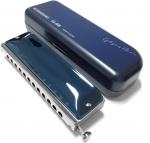 SUZUKI スズキ G-48 クロマチックハーモニカ グレゴア マレ ブルー 12穴 日本製 ハーモニカ 楽器 Gregoire Maret G48 Chromatic Harmonica