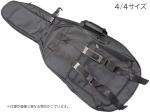  4/4 チェロケース リュックタイプ ソフトケース フルサイズ ブラック 軽量 黒色 cello soft gig case black 【北海道不可/沖縄不可/離島不可/同梱不可】