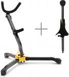 Hercules ハーキュレス DS530BB サックススタンド DS503B ソプラノサックス アダプター セット アルト テナー スタンド Alto Tenor saxophone stand　北海道 沖縄 離島不可