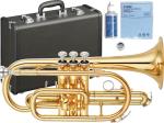 YAMAHA ( ヤマハ ) YCR-2330lll コルネット ラッカー 管体 管楽器 YCR-2330-3 Bb Cornet YCR2330lll GOLD ショート　北海道 沖縄 離島不可