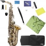 Kaerntner ケルントナー KAL-68AQ アルトサックス アンティーク カラー 管楽器 ヴィンテージ風 Alto saxophone KAL68AQ セット B　北海道 沖縄 離島 同梱不可