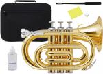 Kaerntner ケルントナー KTR-33P GOLD ポケットトランペット ラッカー ゴールド ミニトランペット 管楽器 KTR33P GD　北海道不可 沖縄不可 離島不可 代引き不可 同梱不可